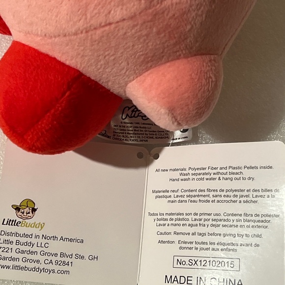 Kirby Classic Plush 6”All Star Collection Kirby's Adventure Little Buddy - Picture 6 of 10
